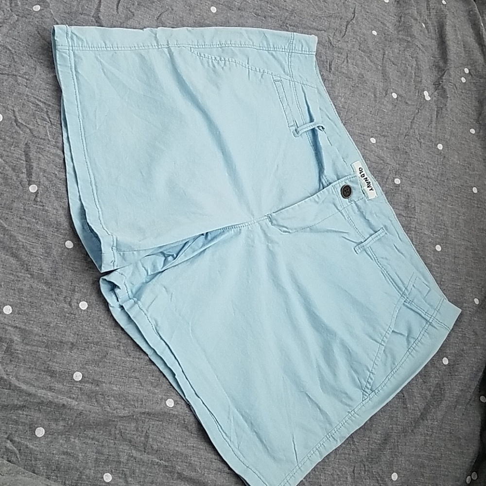 Sky blue shorts